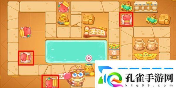 保卫萝卜4法老归来第107关怎么过