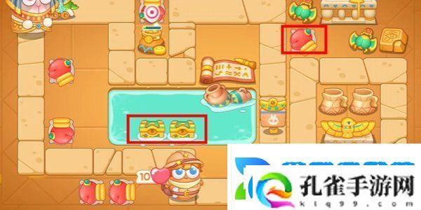 保卫萝卜4法老归来第107关怎么过