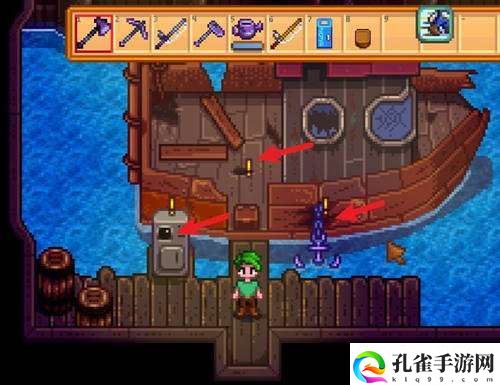 星露谷物语姜岛怎么去