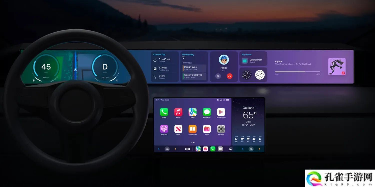 苹果 iOS 18.4 新特性，CarPlay 新增体育模式 API