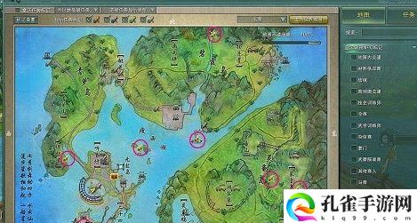剑网三扶摇点地图