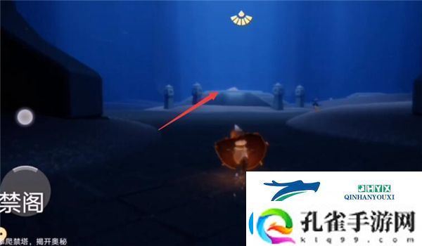 光遇禁阁彩虹下的蜡烛位置