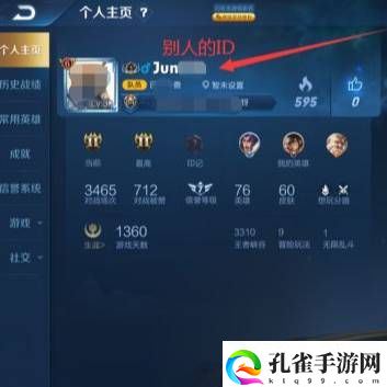 王者荣耀id在哪里查看
