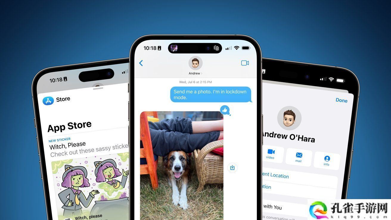 苹果 iOS 19 消息应用首曝：深蓝发光按钮 + 圆角键盘