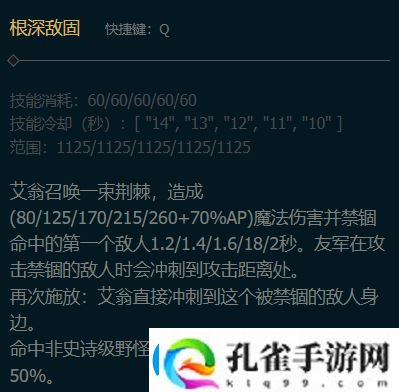 英雄联盟翠神打野一级最全技巧详细解读