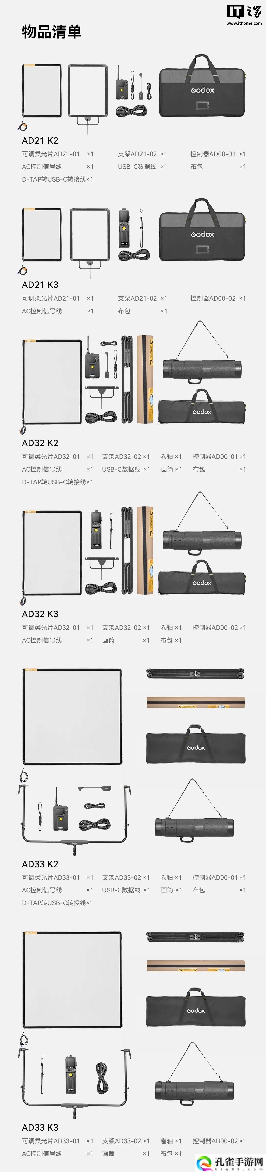 神牛发布 AD21/32/33 系列电动可调柔光片，售价 2680 元起