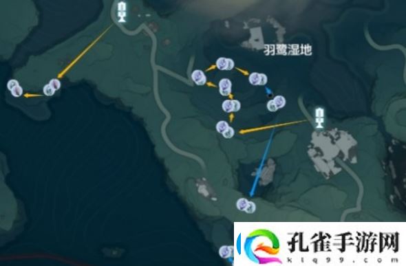 鸣潮紫晶簇位置在哪