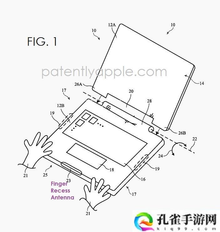 苹果沉寂 8 年后重新提交蜂窝版 MacBook 专利：天线藏于掌托凹槽，最快 2026 年首秀