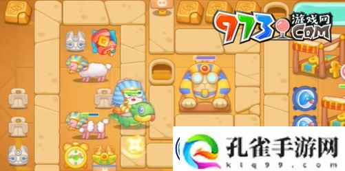 保卫萝卜4法老归来第106关怎么过-法老归来第106关通关攻略