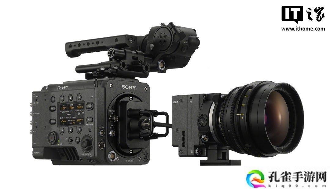 索尼发布 CineAltaV 2 电影机分体拓展系统 Mini，内置 8.6K 全画幅 CMOS 传感器