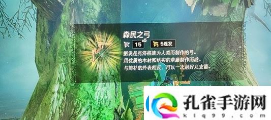 塞尔达传说王国之泪森民剑和森民枪在哪