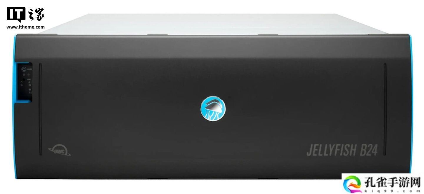 最高 2.8PB 容量，OWC 发布 Jellyfish B24、S24 储存解决方案