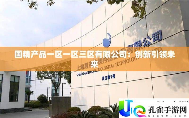 国精产品一区三区有限公司