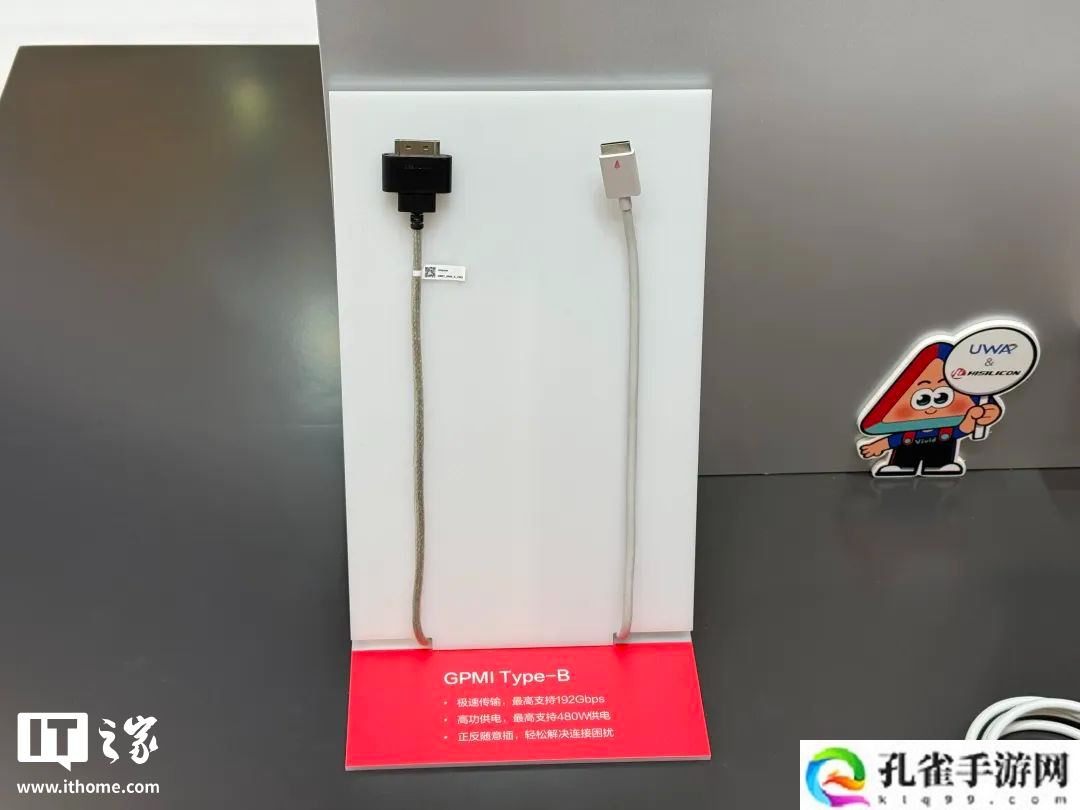 中国高清视频接口 GPMI 发布：最高 480W 供电，兼容 Type-C / Type-B