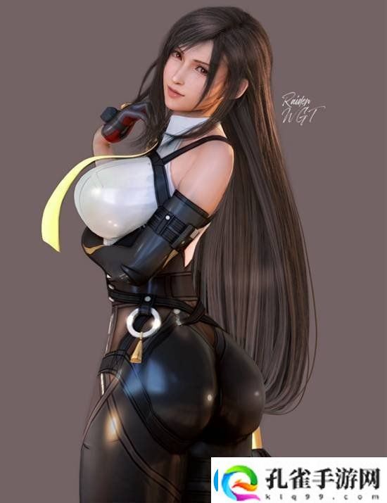 最终幻想7重制版蒂法3D美图赏