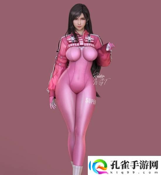 最终幻想7重制版蒂法3D美图赏