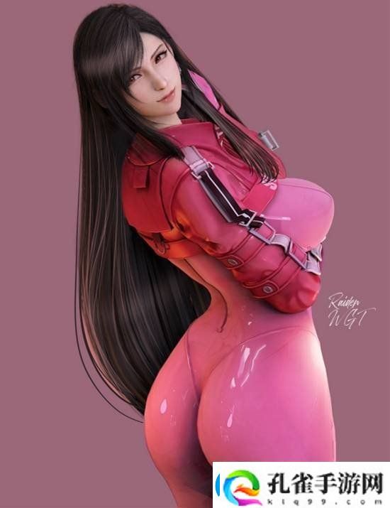 最终幻想7重制版蒂法3D美图赏