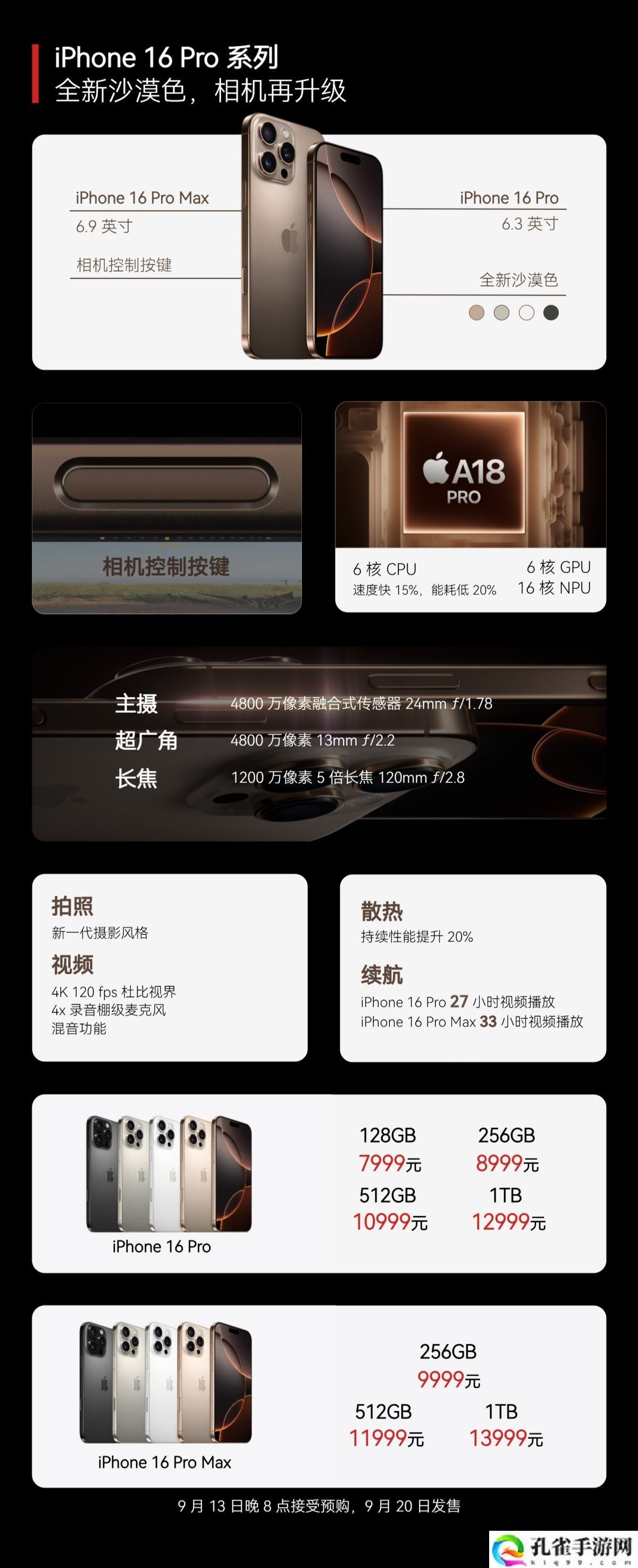 全国补贴 10%：苹果 iPhone 16 Pro Max 低至 8369 元（山东也能用啦）