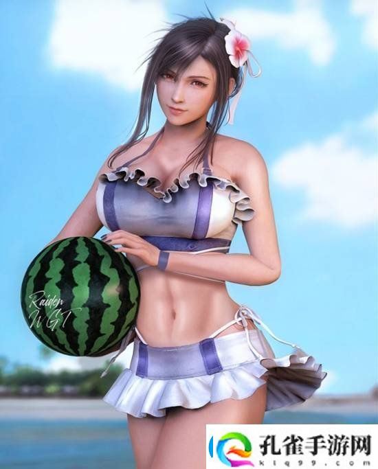 最终幻想7重制版蒂法3D美图赏