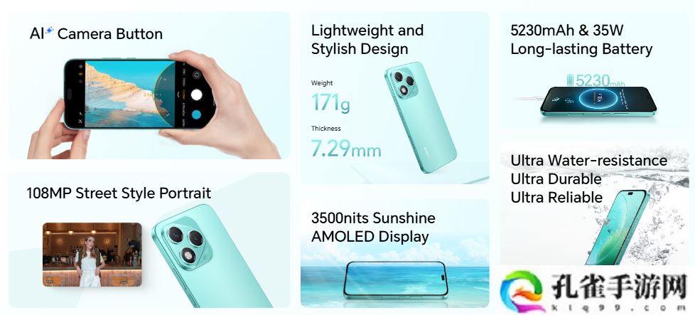 荣耀 400 Lite 手机海外发布：天玑 7025 Ultra 芯片、108MP 主摄