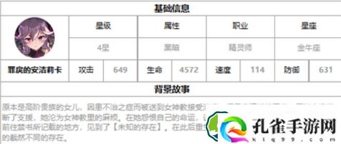 第七史诗月光英雄安洁莉卡强度评价 第七史诗月光英雄安洁莉卡强度介绍