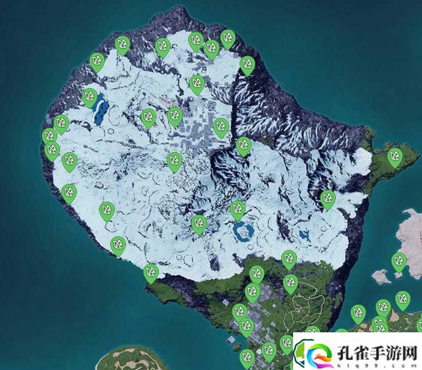 幻兽帕鲁翠叶鼠雕像在哪 翠叶鼠雕像全位置图
