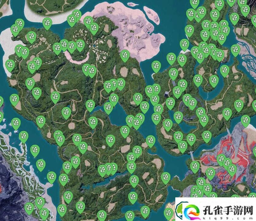 幻兽帕鲁翠叶鼠雕像在哪 翠叶鼠雕像全位置图