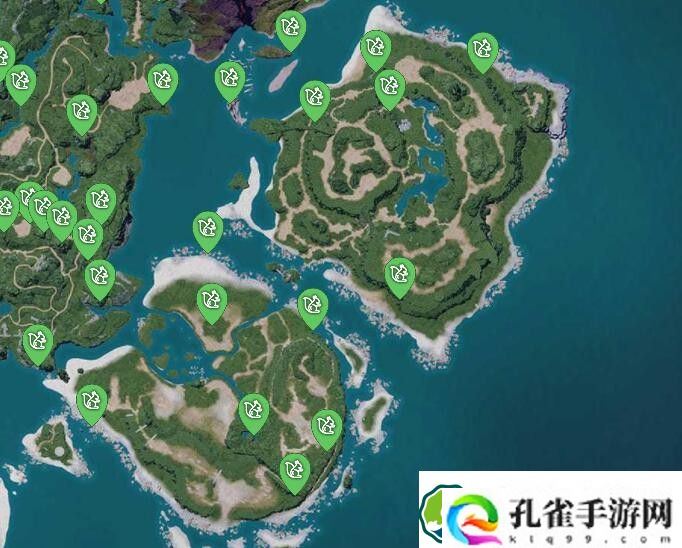 幻兽帕鲁翠叶鼠雕像在哪 翠叶鼠雕像全位置图