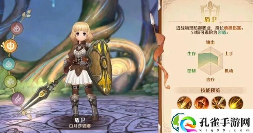 森之国度盾卫怎么样 森之国度盾卫强度一览