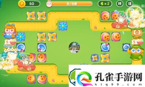 保卫萝卜4绿野奇缘第17关怎么过