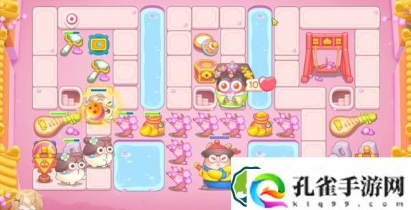 保卫萝卜4秋妃传第73关怎么过 秋妃传第73关通关图文攻略