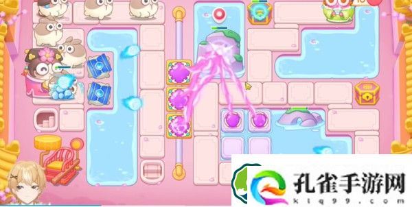 保卫萝卜4秋妃传第75关怎么过 秋妃传第75关通关图文流程