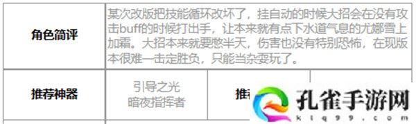 第七史诗尤娜好用吗 第七史诗三色英雄尤娜介绍