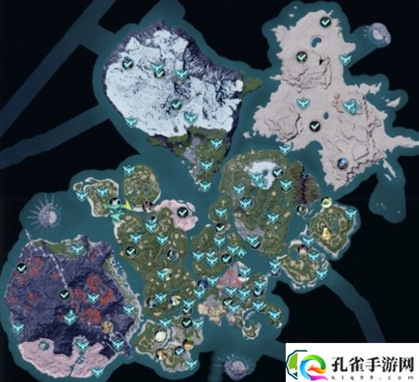 幻兽帕鲁地图点位大全