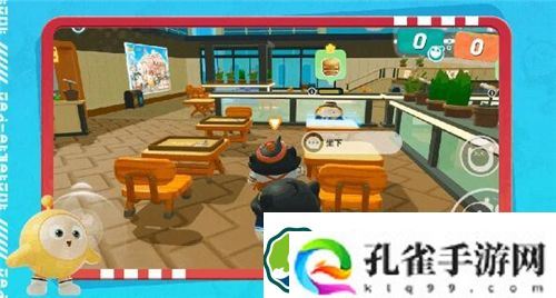 蛋仔派对美食榨炸鸡店怎么玩