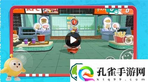蛋仔派对美食榨炸鸡店怎么玩