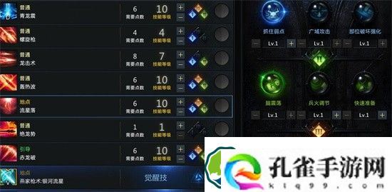 命运方舟枪术加点推荐