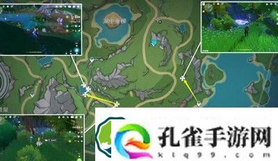 原神湖光铃兰采集分布图