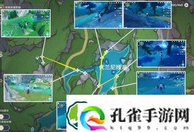 原神湖光铃兰采集分布图