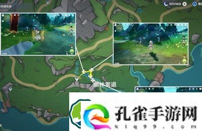 原神湖光铃兰采集分布图