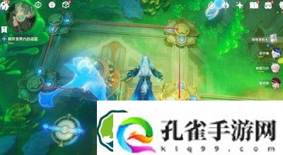 原神藻海的寻踪流星的投矛图文攻略