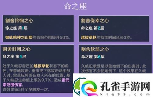 原神种门久岐忍圣遗物用什么好-原神种门久岐忍圣遗物推荐攻略