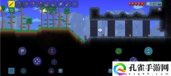 泰拉瑞亚手游地表建筑物有哪些