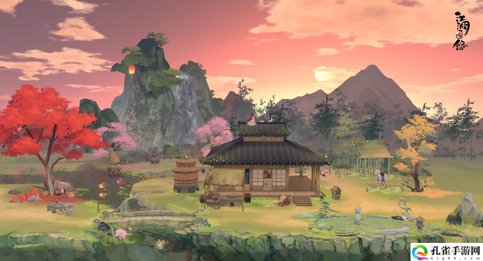 江湖悠悠后院建筑怎么升级