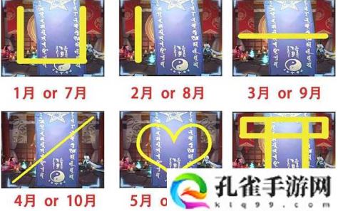 阴阳师2021年3月神秘图案怎么画