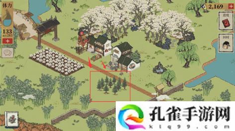 江南百景图又见桃花村铲子怎么找