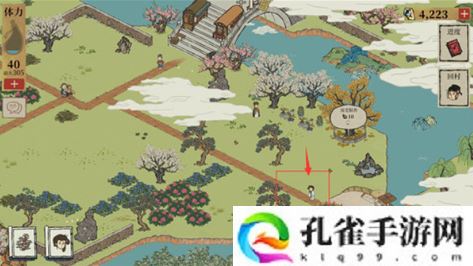 江南百景图又见桃花村铲子怎么找