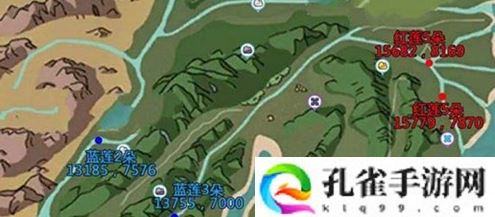 创造与魔法红莲和蓝莲在哪-关于红莲与蓝莲刷新点攻略